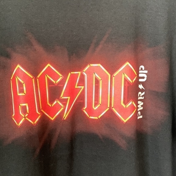 ACDC Band Tee Power Up Official Album Black Shirt size large - Picture 2 of 5